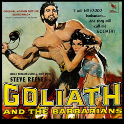 Goliath And The Barbarians Trilha sonora (Les Baxter, Carlo Innocenzi) - capa de CD
