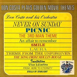 Golden Movie Themes Soundtrack (Various Artists, Don Costa) - CD cover