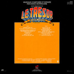 Le Trsor des Quatre Couronnes Soundtrack (Ennio Morricone) - CD Back cover