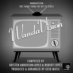 WandaVision Soundtrack (Kristen Anderson-Lopez, Robert Lopez) - CD cover