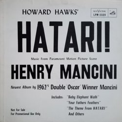 Hatari ! Trilha sonora (Henry Mancini) - capa de CD