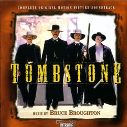 Tombstone Soundtrack (Bruce Broughton) - CD cover