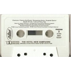The Hotel New Hampshire Ścieżka dźwiękowa (Raymond Leppard, Jacques Offenbach) - wkład CD