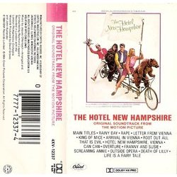 The Hotel New Hampshire Soundtrack (Raymond Leppard, Jacques Offenbach) - CD cover