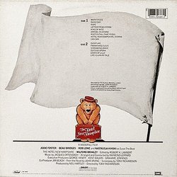 The Hotel New Hampshire Colonna sonora (Raymond Leppard, Jacques Offenbach) - Copertina posteriore CD