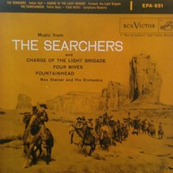 The Searchers サウンドトラック (Max Steiner) - CDカバー