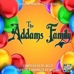The Addams Family Main Theme Soundtrack (Vic Mizzy) - CD cover