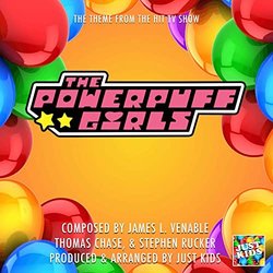 The Powerpuff Girls Main Theme サウンドトラック (Thomas Chase, James L. Venable, Stephen Rucker) - CDカバー