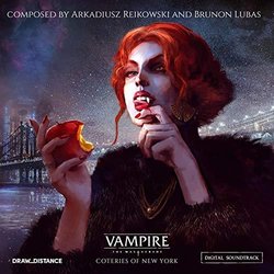 Vampire: The Masquerade - Coteries of New York Ścieżka dźwiękowa (Brunon Lubas, Arkadiusz Reikowski) - Okładka CD