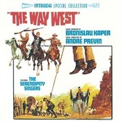 The Way West Trilha sonora (Bronislau Kaper) - capa de CD