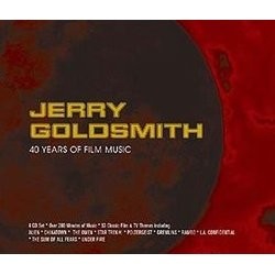 Jerry Goldsmith, 40 Years of Film Music サウンドトラック (Jerry Goldsmith) - CDカバー