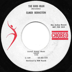 Birdman from Alcatraz Ścieżka dźwiękowa (Elmer Bernstein) - Okładka CD