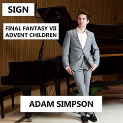 Final Fantasy VII: Advent Children: Sign Colonna sonora (Adam Simpson) - Copertina del CD