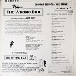 The Wrong Box Soundtrack (John Barry) - CD Back cover