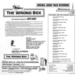 The Wrong Box Soundtrack (John Barry) - CD Back cover