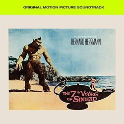 The 7th Voyage of Sinbad Trilha sonora (Bernard Herrmann) - capa de CD