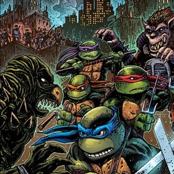 Teenage Mutant Ninja Turtles Part II: The Secret of the Ooze Soundtrack (John DuPrez) - CD cover