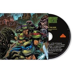 Teenage Mutant Ninja Turtles Part II: The Secret of the Ooze Soundtrack (John DuPrez) - cd-cartula