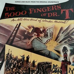 The 5.000 Fingers of Dr. T. サウンドトラック (Friedrich Hollaender, Heinz Roemheld, Hans J. Salter) - CDカバー