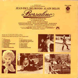 Borsalino Soundtrack (Claude Bolling) - CD Back cover