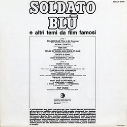 Soldato Bl Ścieżka dźwiękowa (Roy Budd) - Tylna strona okladki plyty CD