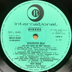 Soldato Bl Soundtrack (Roy Budd) - cd-inlay