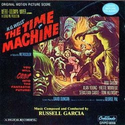 The Time Machine Trilha sonora (Russell Garcia) - capa de CD
