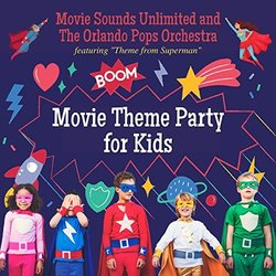 Movie Theme Party for Kids サウンドトラック (Various Artists) - CDカバー
