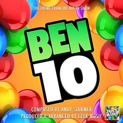 Ben 10 Main Theme サウンドトラック (Andy Sturmer) - CDカバー