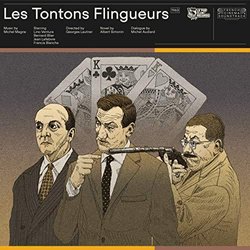 Les Tontons Flingueurs Trilha sonora (Michel Magne) - capa de CD
