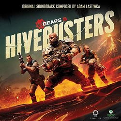 Gears 5 Hivebusters Trilha sonora (Adam Lastiwka) - capa de CD