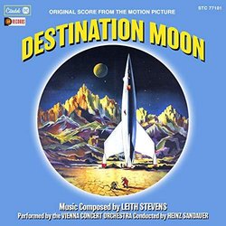 Destination Moon Colonna sonora (Leith Stevens) - Copertina del CD