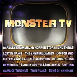 Monster TV Soundtrack (Voidoid , Various Artists) - CD cover