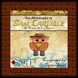 The Adventures of Sam Carlisle - The Hunt for the Lost Treasure 声带 (Pieter Smal) - CD封面
