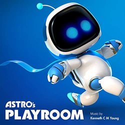 Astro's Playroom Trilha sonora (Kenneth C M Young) - capa de CD
