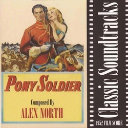 Pony Soldier Trilha sonora (Alex North) - capa de CD