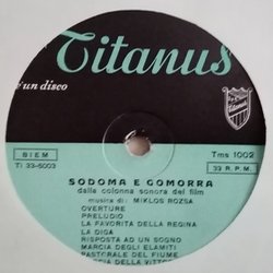 Sodoma E Gomorra Bande Originale (Miklós Rózsa) - cd-inlay