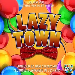 Lazy Town: The Mine Song Soundtrack (Mani Svavarsson) - CD cover