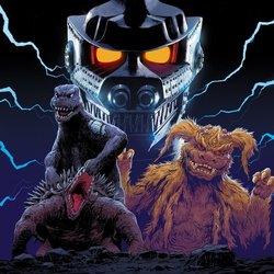 Godzilla vs. Mechagodzilla Soundtrack (Masaru Sat) - CD cover