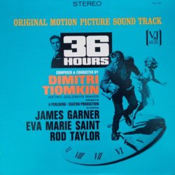 36 Hours Soundtrack (Dimitri Tiomkin) - CD cover