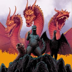 Ghidorah, the Three-Headed Monster Trilha sonora (Akira Ifukube) - capa de CD
