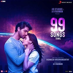 99 Songs -Tamil Soundtrack (A. R. Rahman) - CD-Cover