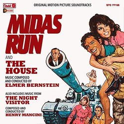 Midas Run / The House / The Night Visitor Ścieżka dźwiękowa (Elmer Bernstein, Henry Mancini) - Okładka CD