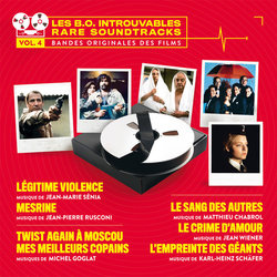 Les B.O. Introuvables Rare Soundtracks - Volume 4 Soundtrack (Matthieu Chabrol, Michel Goglat, Jean-Pierre Rusconi, Karl-Heinz Schfer, Jean-Marie Snia, Jean Wiener) - CD cover