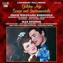 Legendary Hollywood: Golden Age Songs And Instrumentals Soundtrack (Max Steiner, Erich Wolfgang Korngold) - Cartula