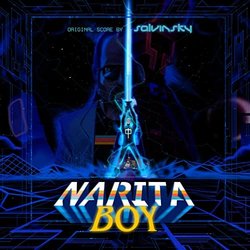 Narita Boy: Trichroma Sunset Soundtrack (Salvinsky ) - CD cover