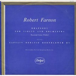 Captain Horatio Hornblower Soundtrack (Robert Farnon) - CD cover