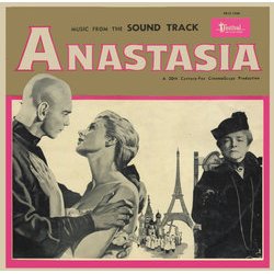 Anastasia Soundtrack (Alfred Newman) - CD cover