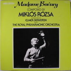 Madame Bovary Soundtrack (Miklós Rózsa) - CD cover