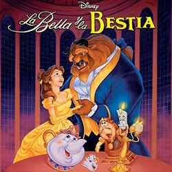 La Bella y La Bestia Soundtrack (Alan Menken) - CD cover
